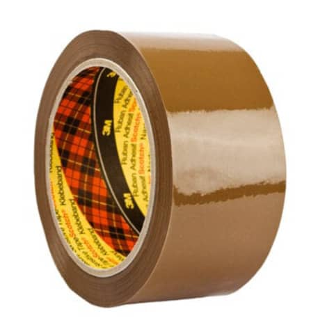 Nastro da imballo Scotch® 309 in acrilico a rumorosità ridotta 50 mm x 66 m marrone  conf. da 6 pezzi - 309